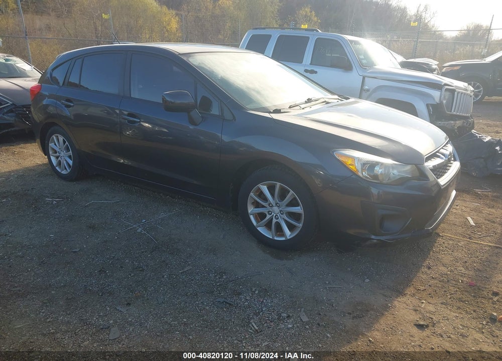 2012 SUBARU IMPREZA 2.0I PREMIUM VIN: JF1GPAC60CH218631