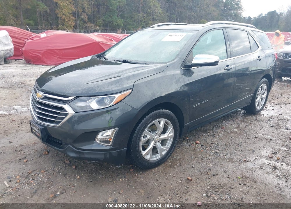 2020 CHEVROLET EQUINOX FWD PREMIER 1.5L TURBO VIN: 2GNAXNEV5L6158502