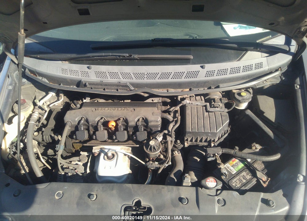 2008 HONDA CIVIC LX VIN: 2HGFA16598H314321