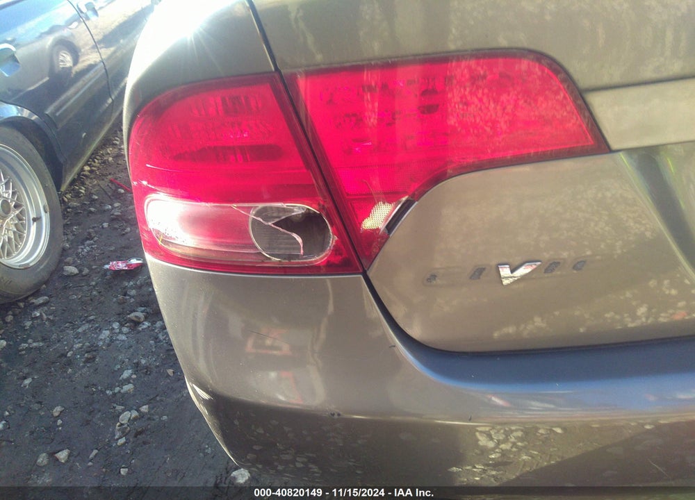 2008 HONDA CIVIC LX VIN: 2HGFA16598H314321
