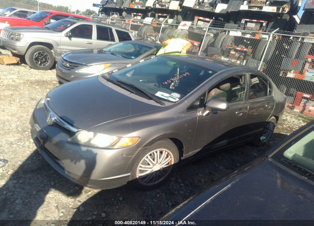 2008 HONDA CIVIC LX VIN: 2HGFA16598H314321