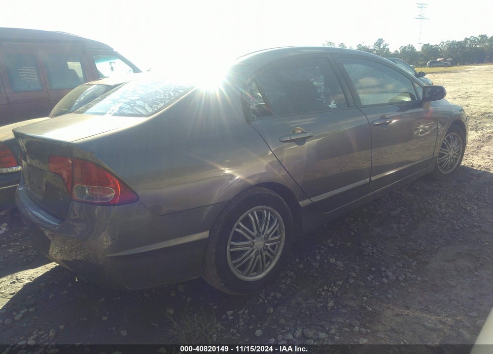 2008 HONDA CIVIC LX VIN: 2HGFA16598H314321