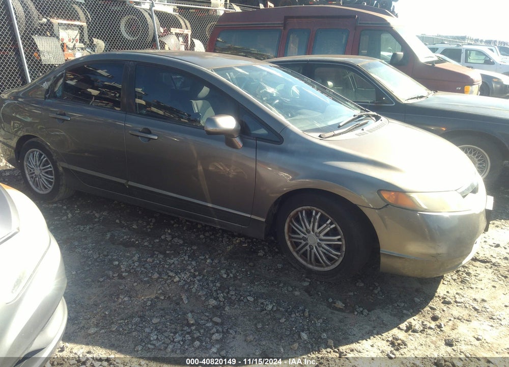 2008 HONDA CIVIC LX VIN: 2HGFA16598H314321
