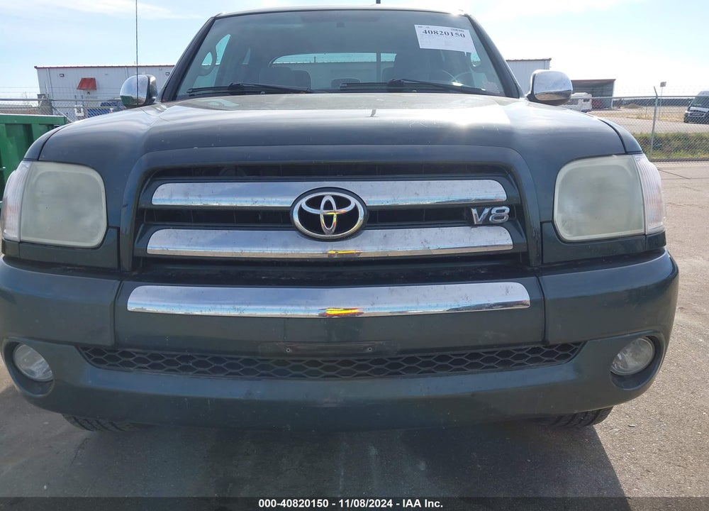 2006 TOYOTA TUNDRA SR5 V8 VIN: 5TBDT44186S518827