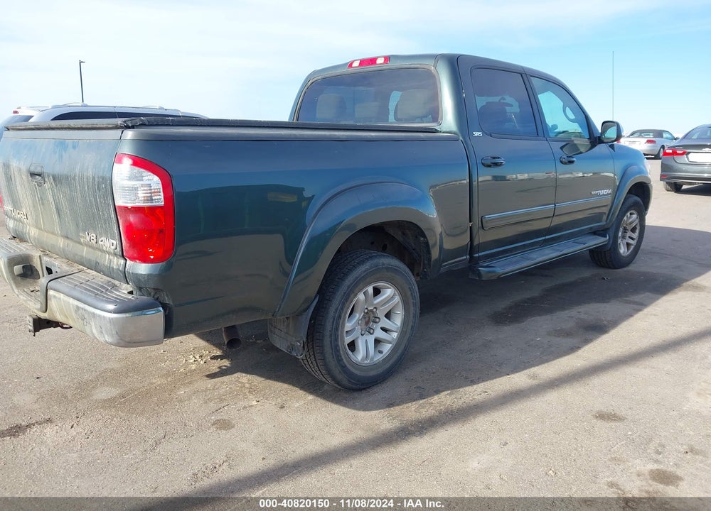 2006 TOYOTA TUNDRA SR5 V8 VIN: 5TBDT44186S518827