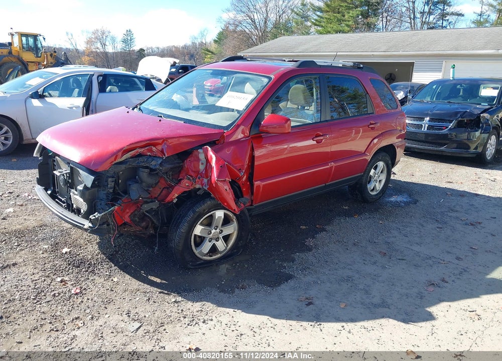 2009 KIA SPORTAGE EX V6 VIN: KNDJE723197613688
