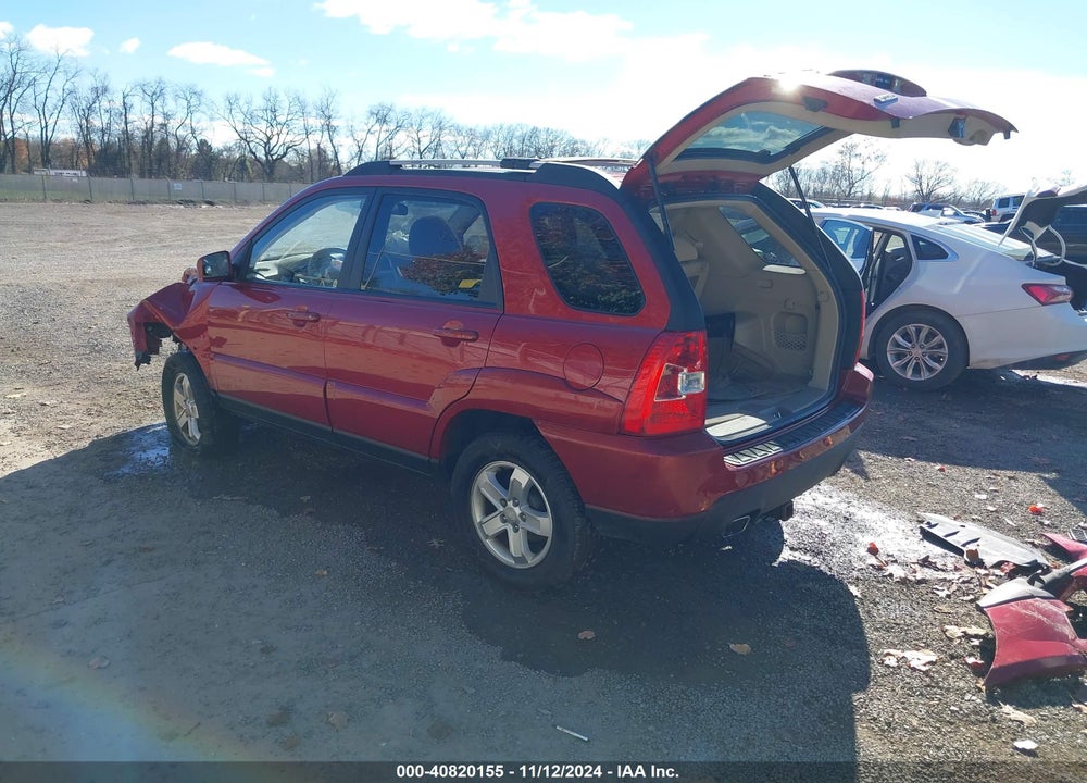 2009 KIA SPORTAGE EX V6 VIN: KNDJE723197613688