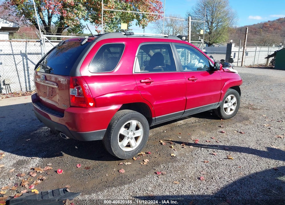 2009 KIA SPORTAGE EX V6 VIN: KNDJE723197613688
