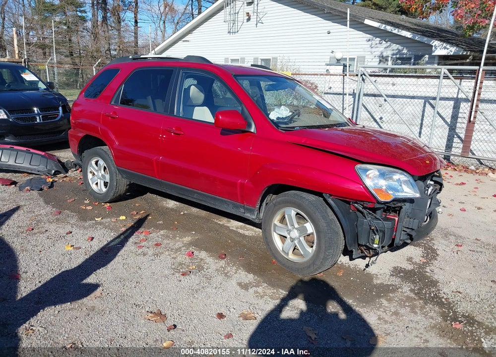 2009 KIA SPORTAGE EX V6 VIN: KNDJE723197613688