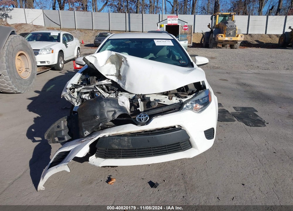2014 TOYOTA COROLLA LE VIN: 5YFBURHE9EP144869