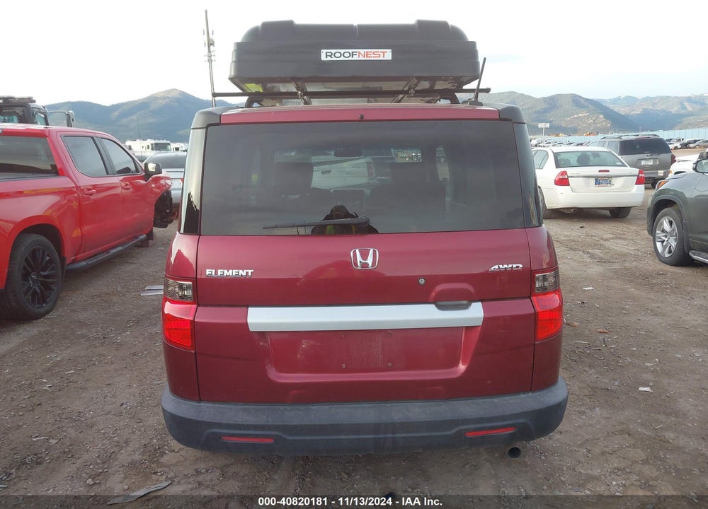 2009 HONDA ELEMENT EX VIN: 5J6YH287X9L001350