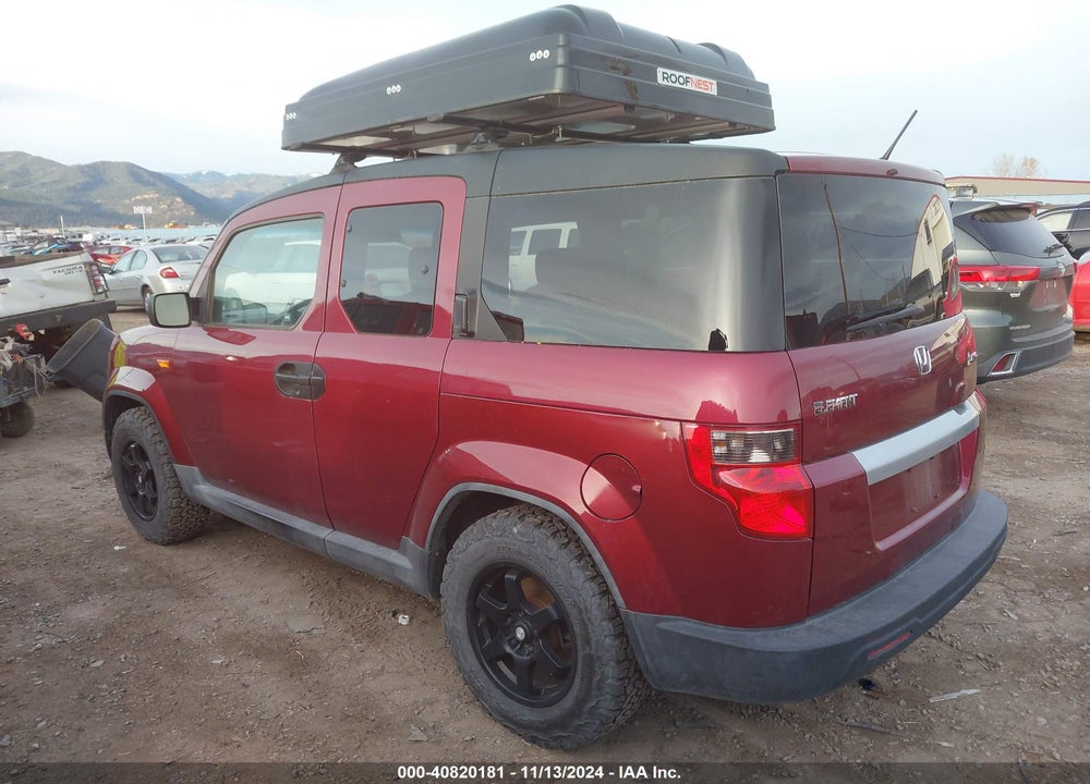 2009 HONDA ELEMENT EX VIN: 5J6YH287X9L001350