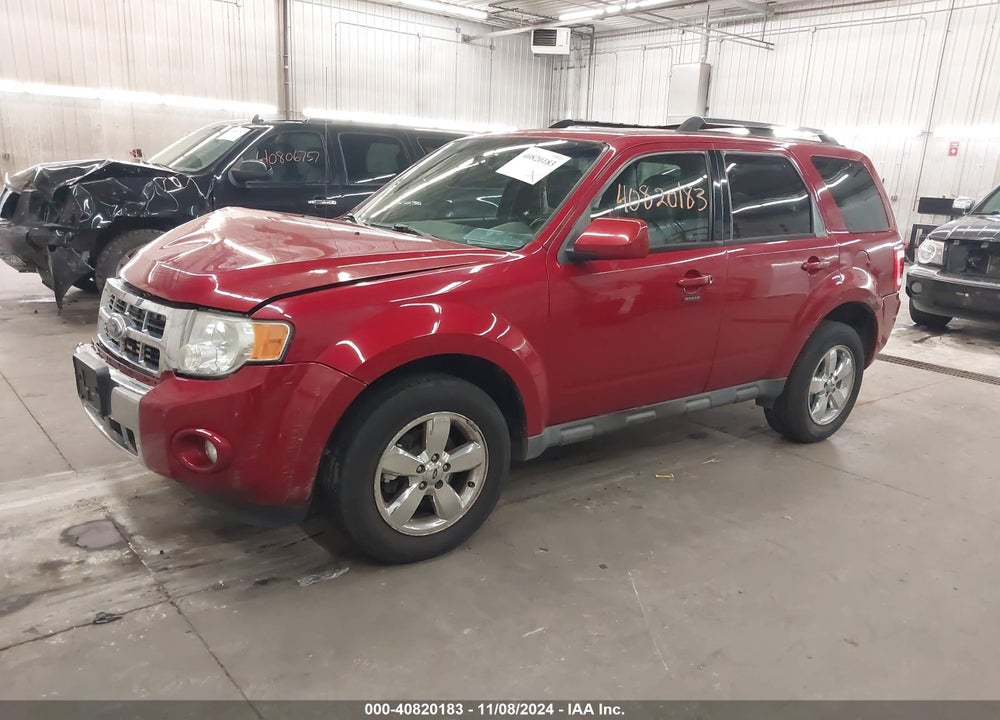 2010 FORD ESCAPE LIMITED VIN: 1FMCU9EG3AKC24618