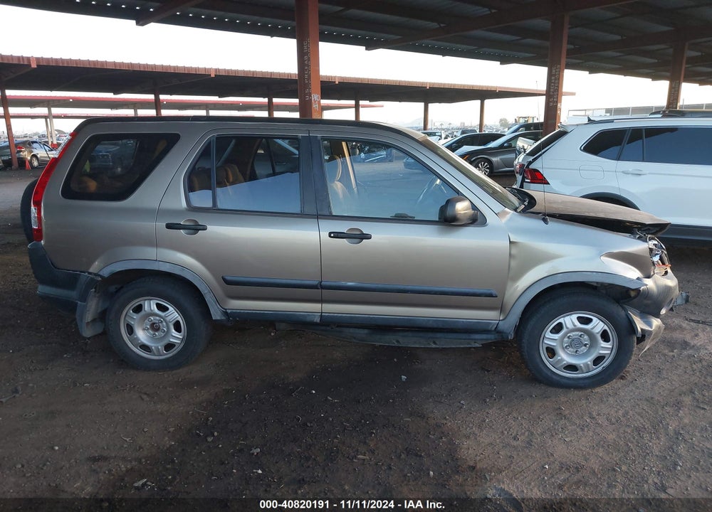 2005 HONDA CR-V LX VIN: JHLRD78585C059598