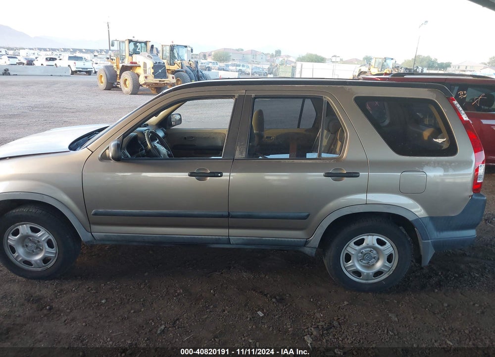 2005 HONDA CR-V LX VIN: JHLRD78585C059598