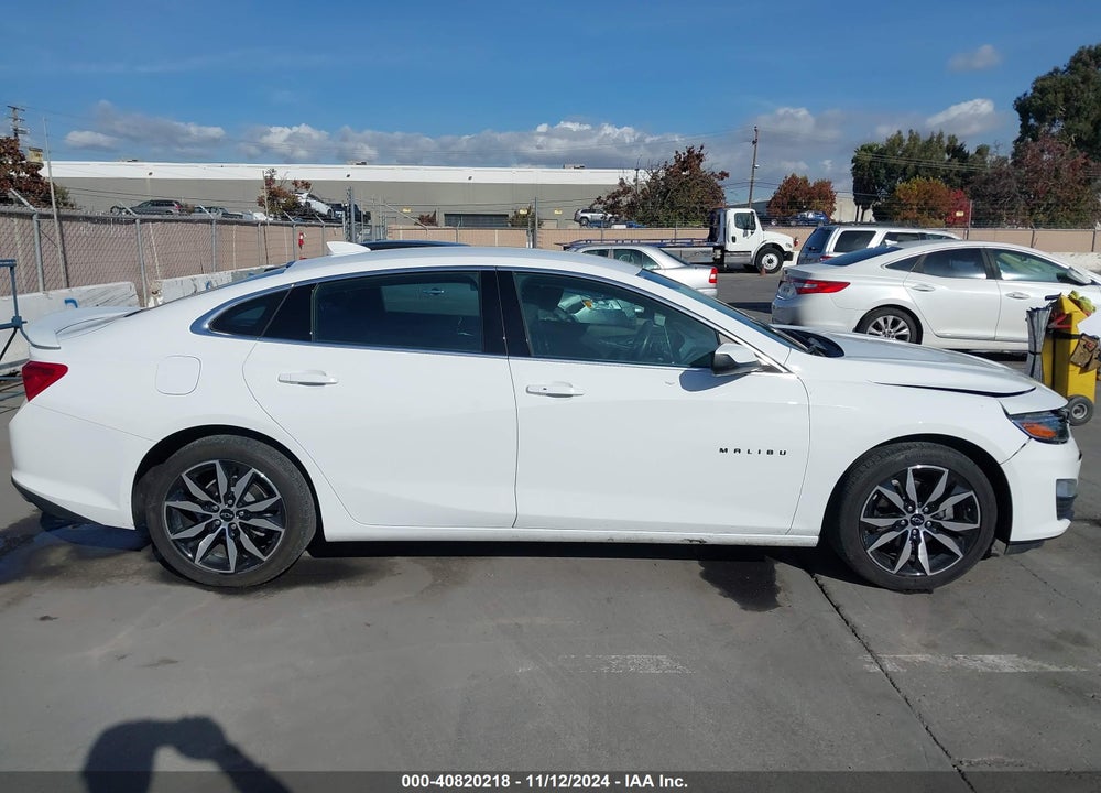 2022 CHEVROLET MALIBU FWD RS VIN: 1G1ZG5ST5NF144955