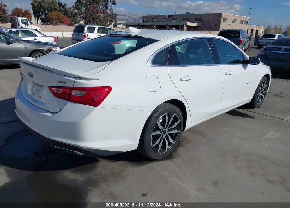 2022 CHEVROLET MALIBU FWD RS VIN: 1G1ZG5ST5NF144955