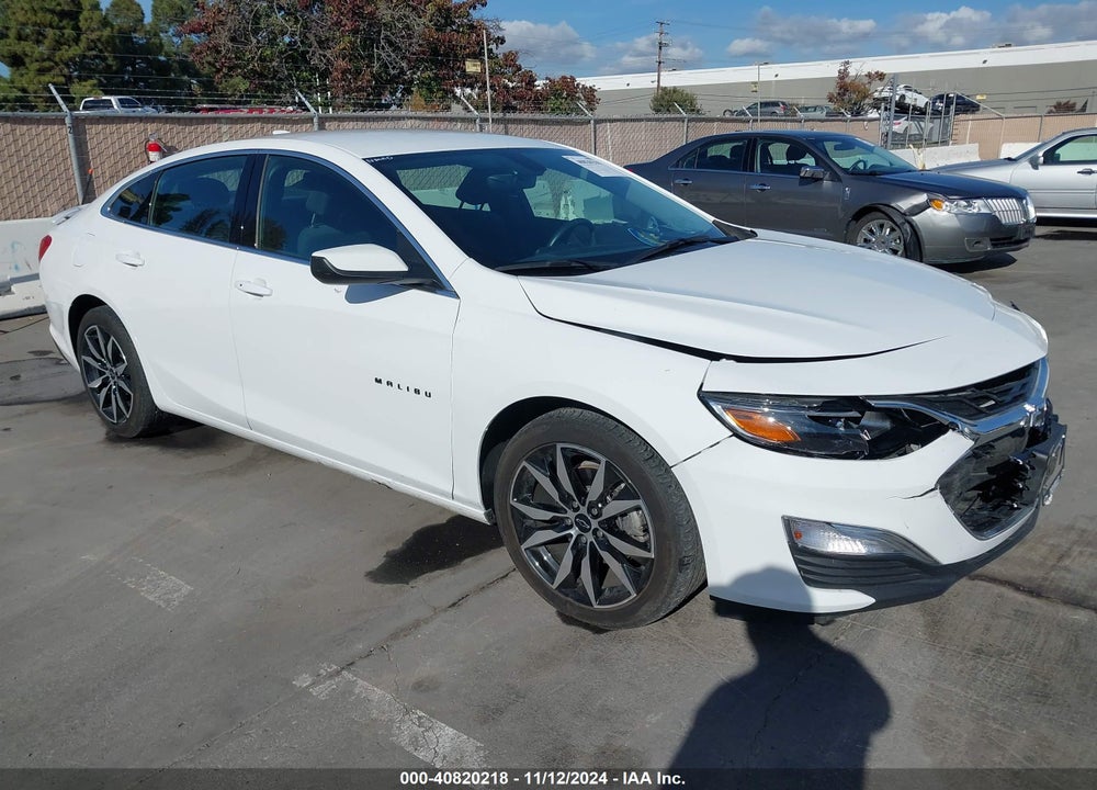 2022 CHEVROLET MALIBU FWD RS VIN: 1G1ZG5ST5NF144955