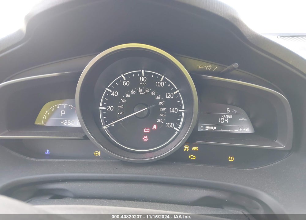 2017 MAZDA 3 TOURING VIN: JM1BN1V79H1101453