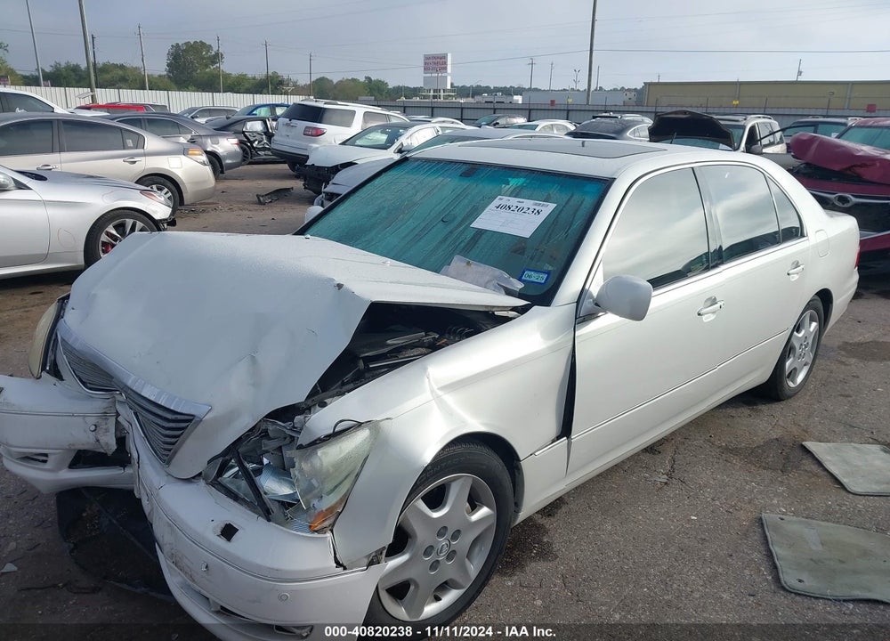 2004 LEXUS LS 430 BASE (A6) VIN: JTHBN36F240150185