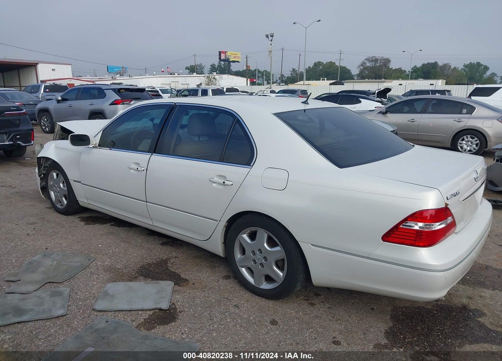 2004 LEXUS LS 430 BASE (A6) VIN: JTHBN36F240150185