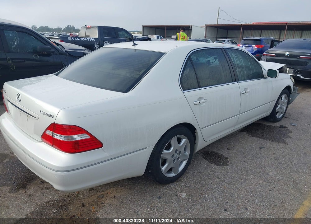 2004 LEXUS LS 430 BASE (A6) VIN: JTHBN36F240150185