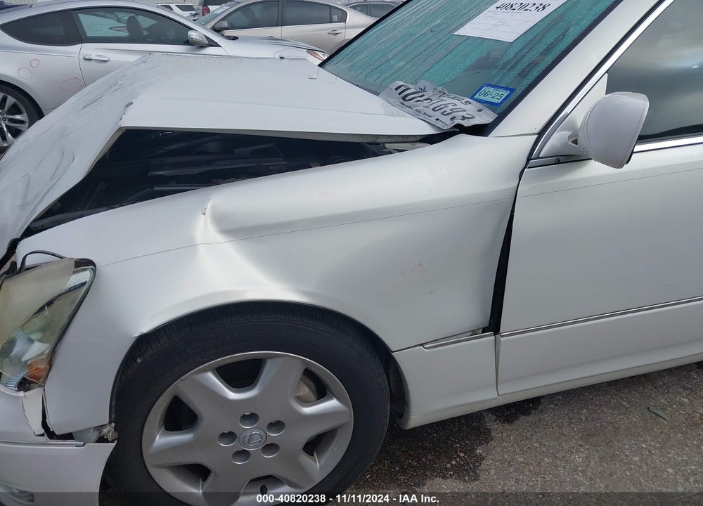 2004 LEXUS LS 430 BASE (A6) VIN: JTHBN36F240150185