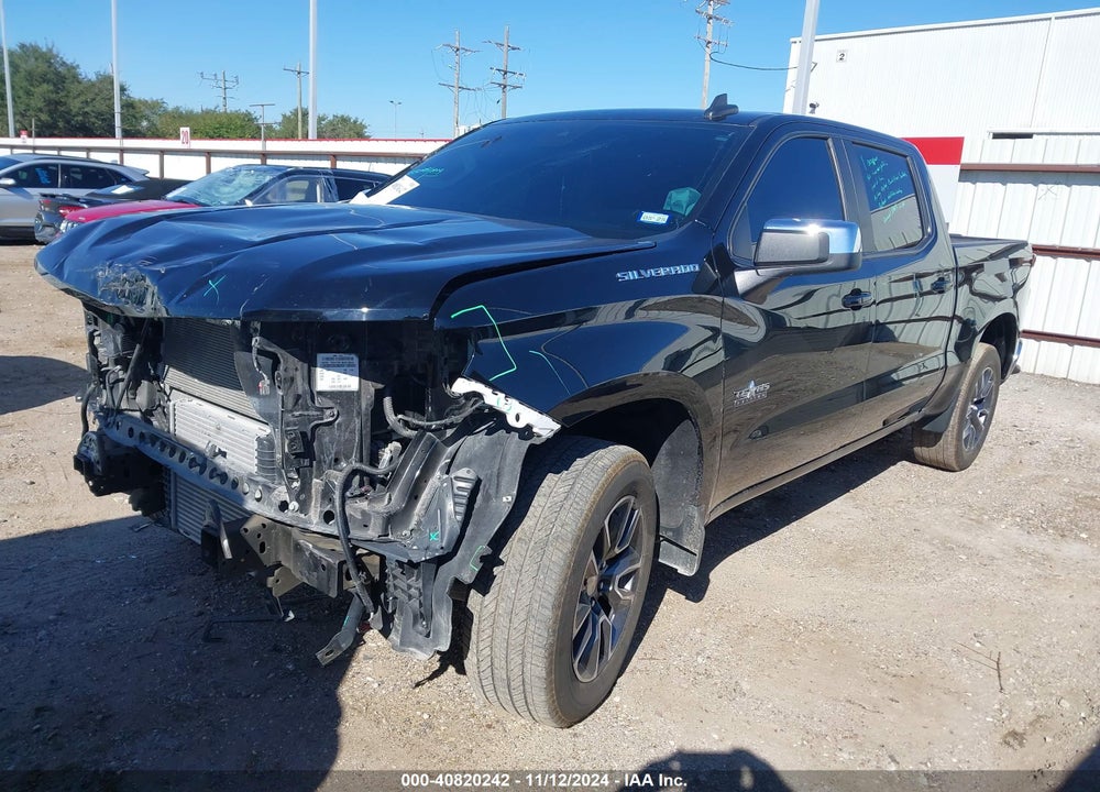 2023 CHEVROLET SILVERADO 1500 2WD SHORT BED LT VIN: 3GCPACEK3PG244478