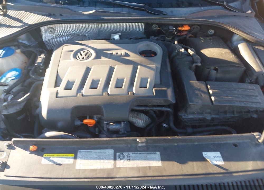 2013 VOLKSWAGEN PASSAT 2.0L TDI SE VIN: 1VWBN7A35DC076729