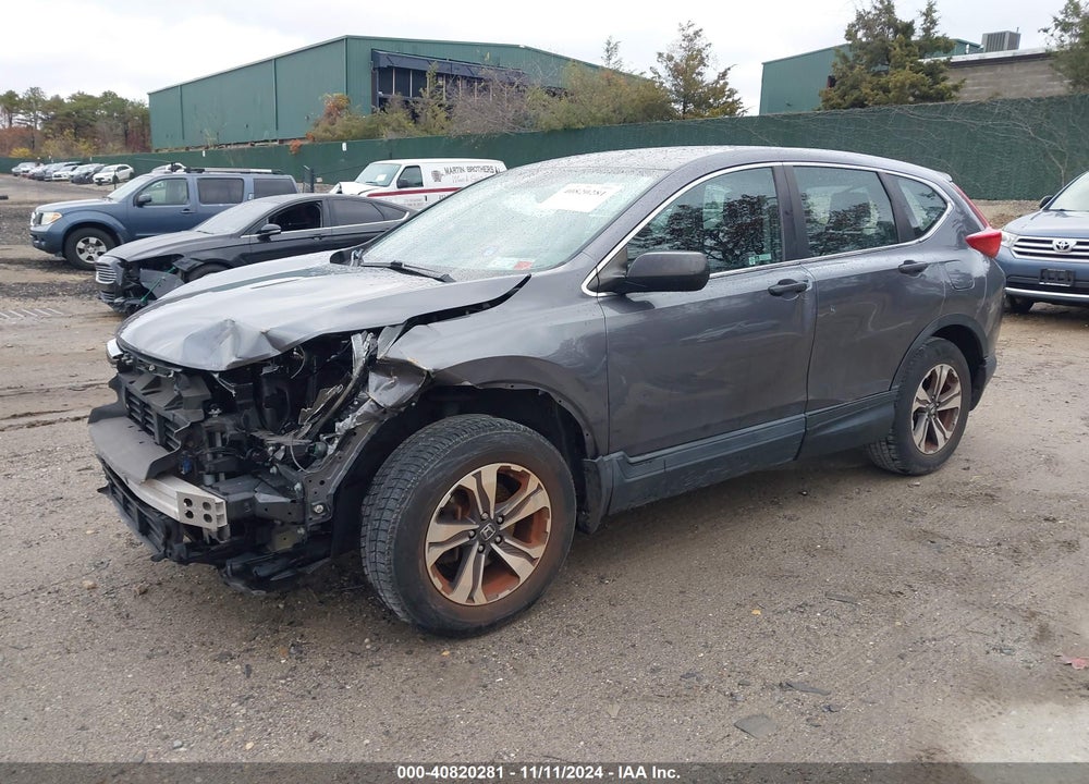 2018 HONDA CR-V LX VIN: 2HKRW6H31JH227516