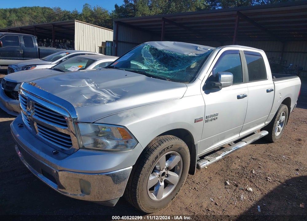 2014 RAM 1500 BIG HORN VIN: 1C6RR7LT0ES133050