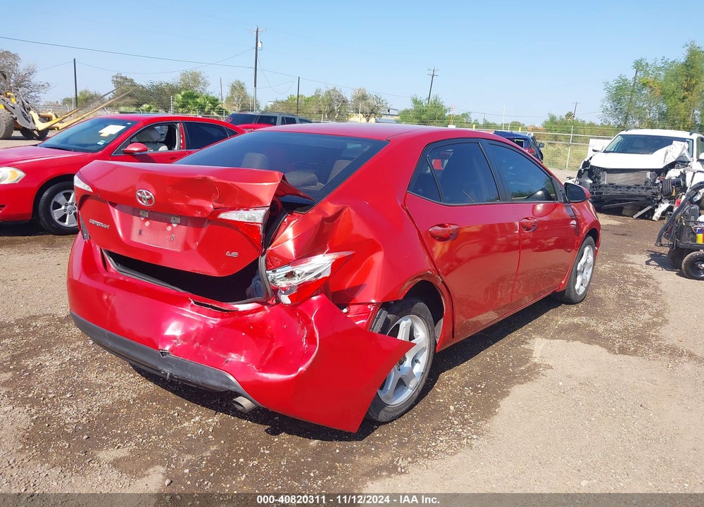 2016 TOYOTA COROLLA VIN: 5YFBURHE6GP373335