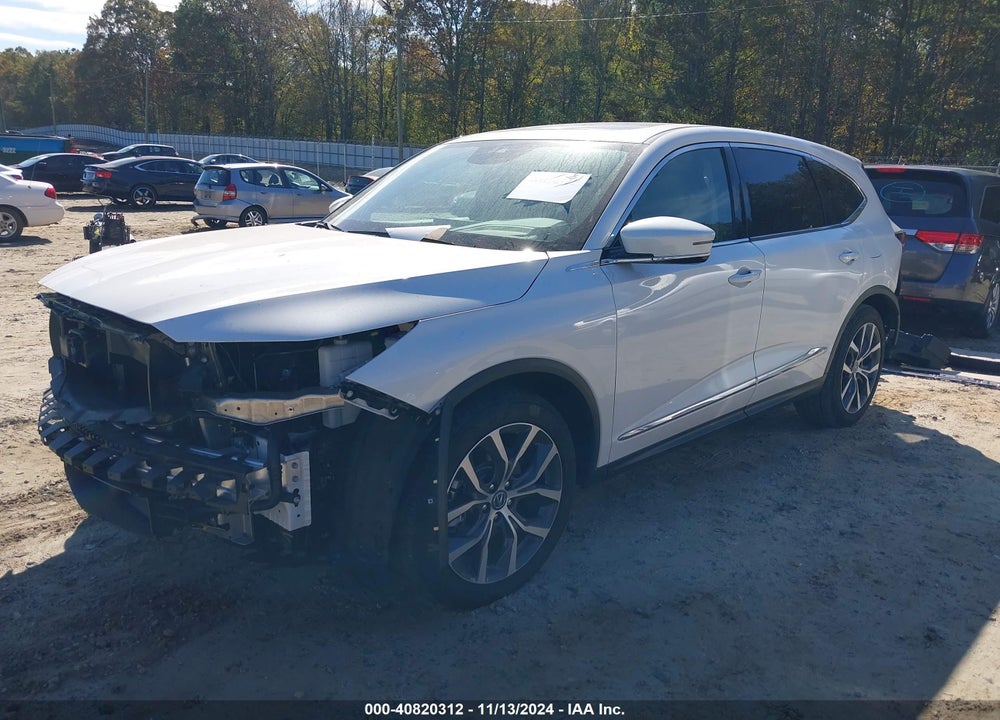 2023 ACURA MDX TECHNOLOGY PACKAGE VIN: 5J8YD9H43PL002838