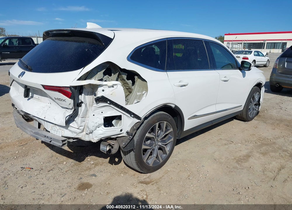 2023 ACURA MDX TECHNOLOGY PACKAGE VIN: 5J8YD9H43PL002838