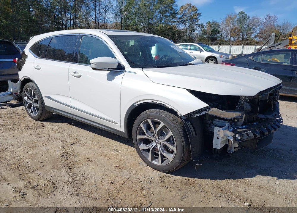 2023 ACURA MDX TECHNOLOGY PACKAGE VIN: 5J8YD9H43PL002838