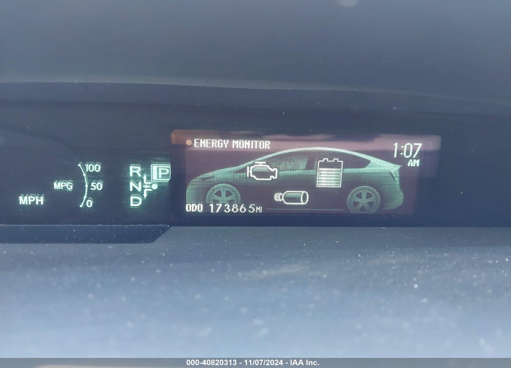2012 TOYOTA PRIUS TWO VIN: JTDKN3DU0C1581099