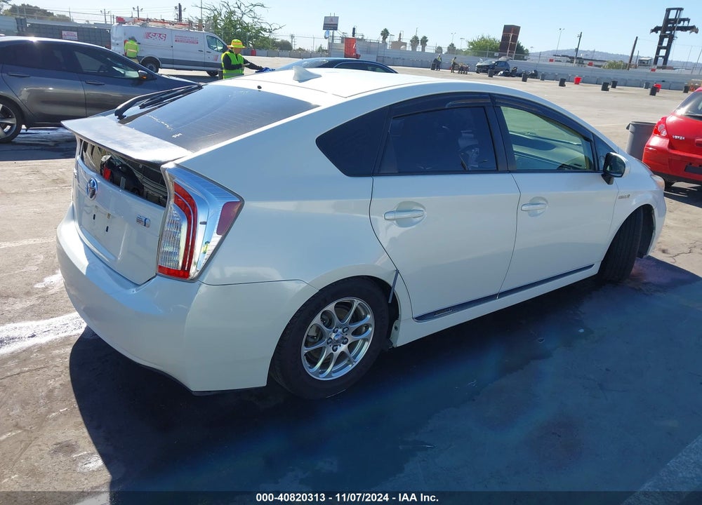 2012 TOYOTA PRIUS TWO VIN: JTDKN3DU0C1581099