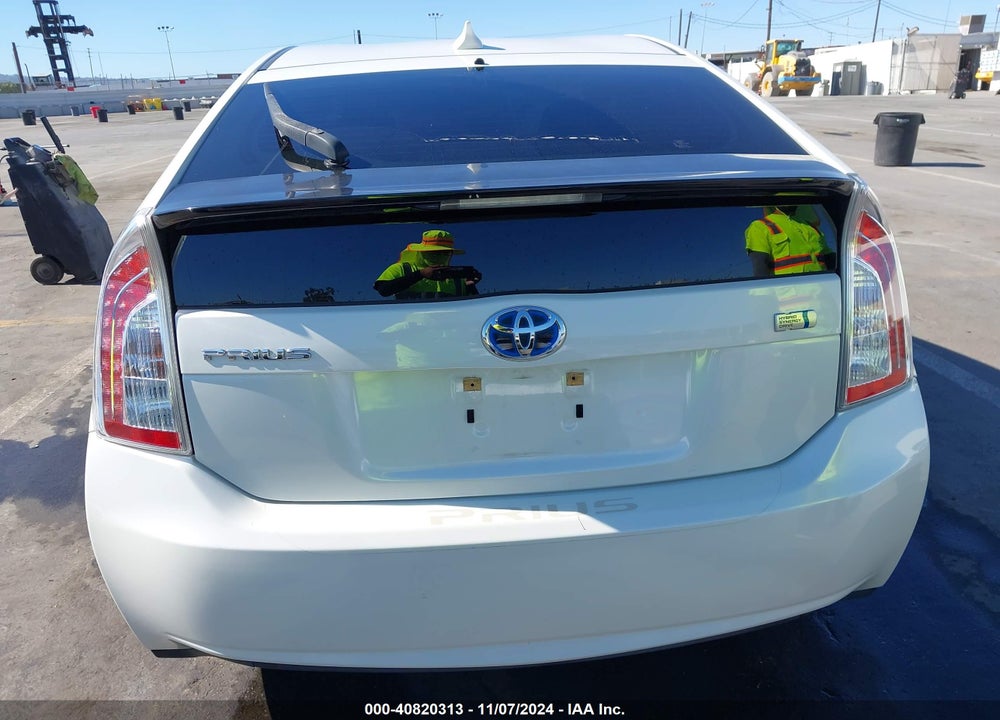 2012 TOYOTA PRIUS TWO VIN: JTDKN3DU0C1581099
