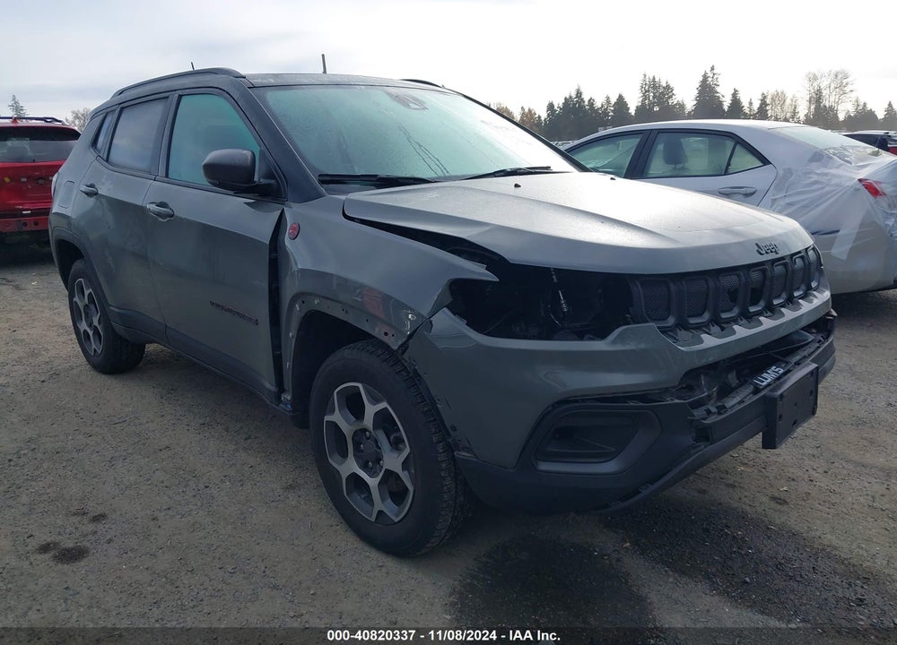 2022 JEEP COMPASS TRAILHAWK 4X4 VIN: 3C4NJDDB8NT164886
