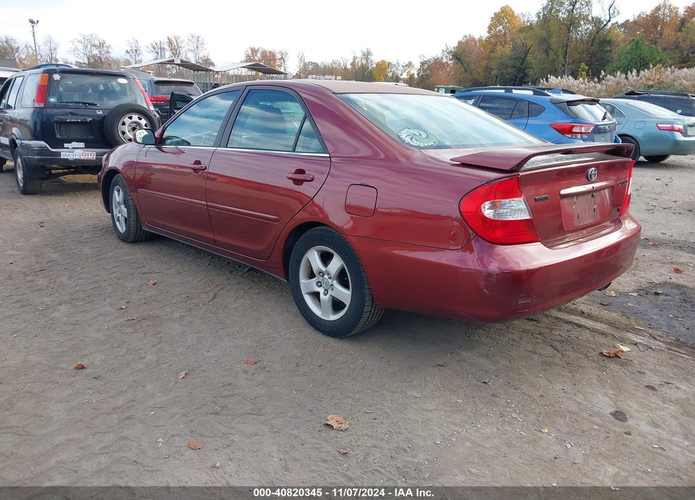 2004 TOYOTA CAMRY SE V6 VIN: 4T1BA30K64U501669