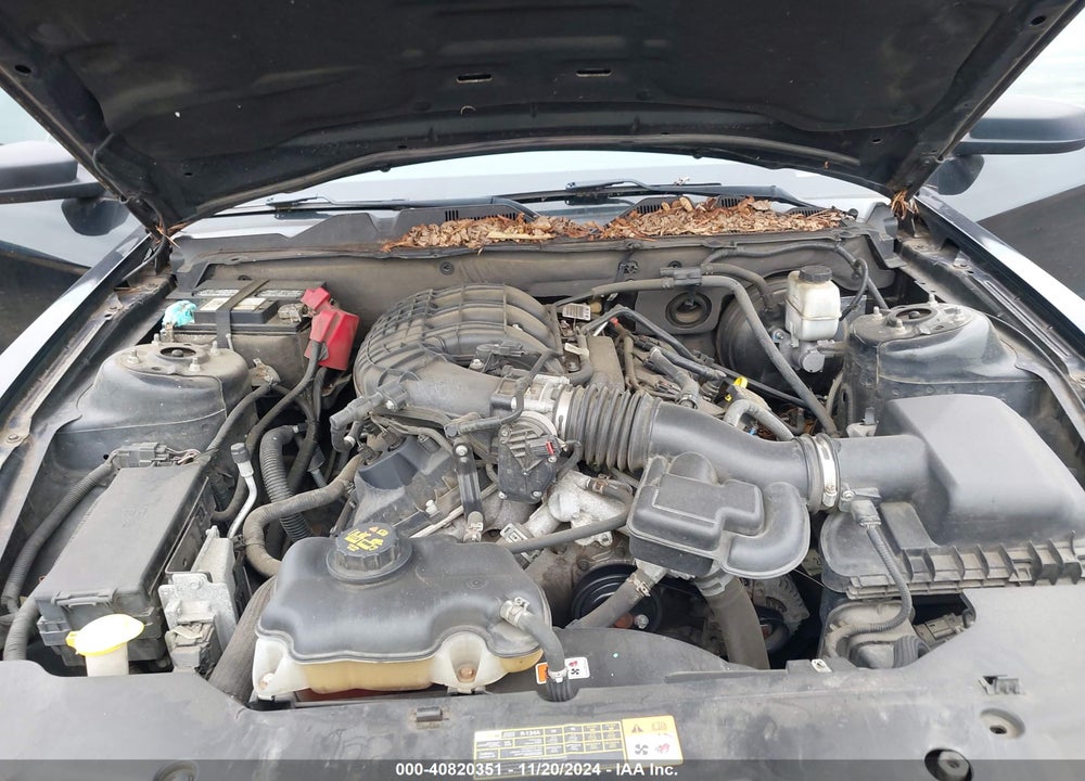 2012 FORD MUSTANG V6 VIN: 1ZVBP8AM9C5255738