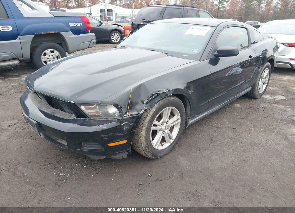 2012 FORD MUSTANG V6 VIN: 1ZVBP8AM9C5255738