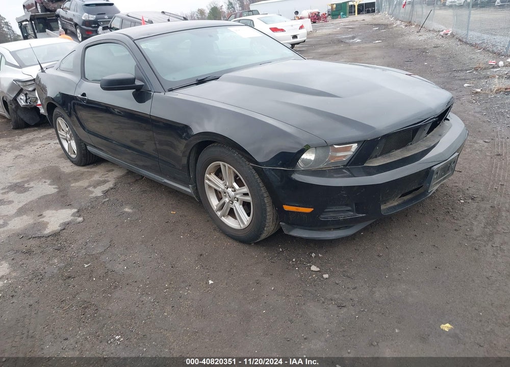 2012 FORD MUSTANG V6 VIN: 1ZVBP8AM9C5255738