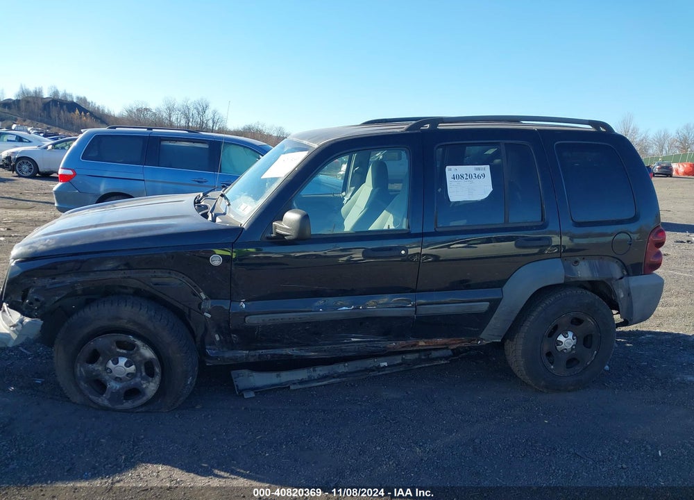 2007 JEEP LIBERTY SPORT VIN: 1J4GL48K97W717517