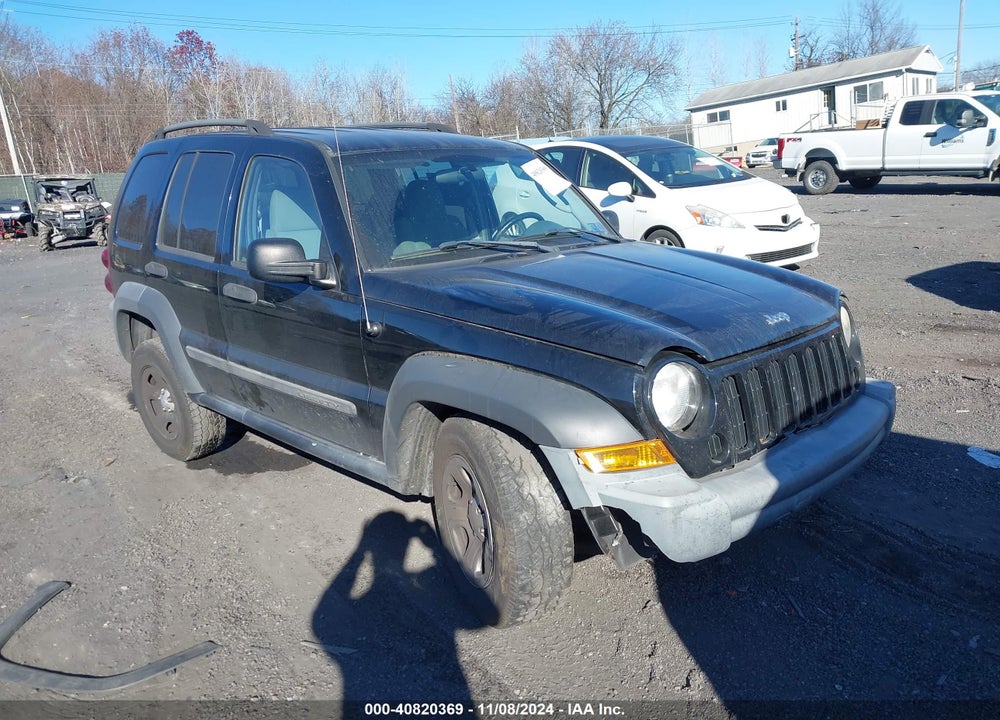2007 JEEP LIBERTY SPORT VIN: 1J4GL48K97W717517