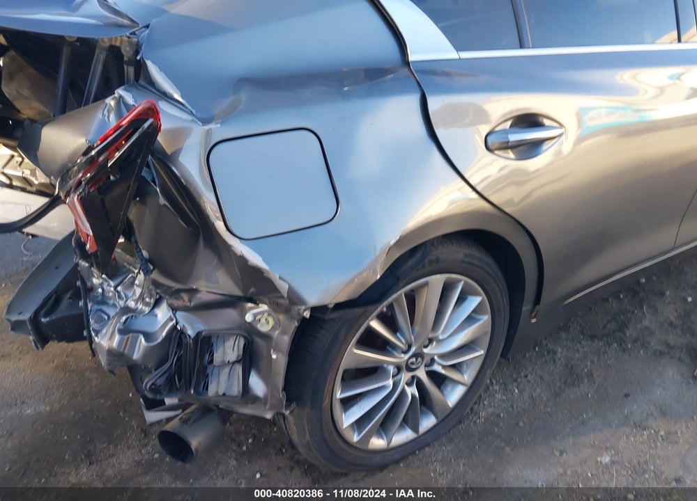 2018 INFINITI Q50 3.0T LUXE VIN: JN1EV7AP4JM366942