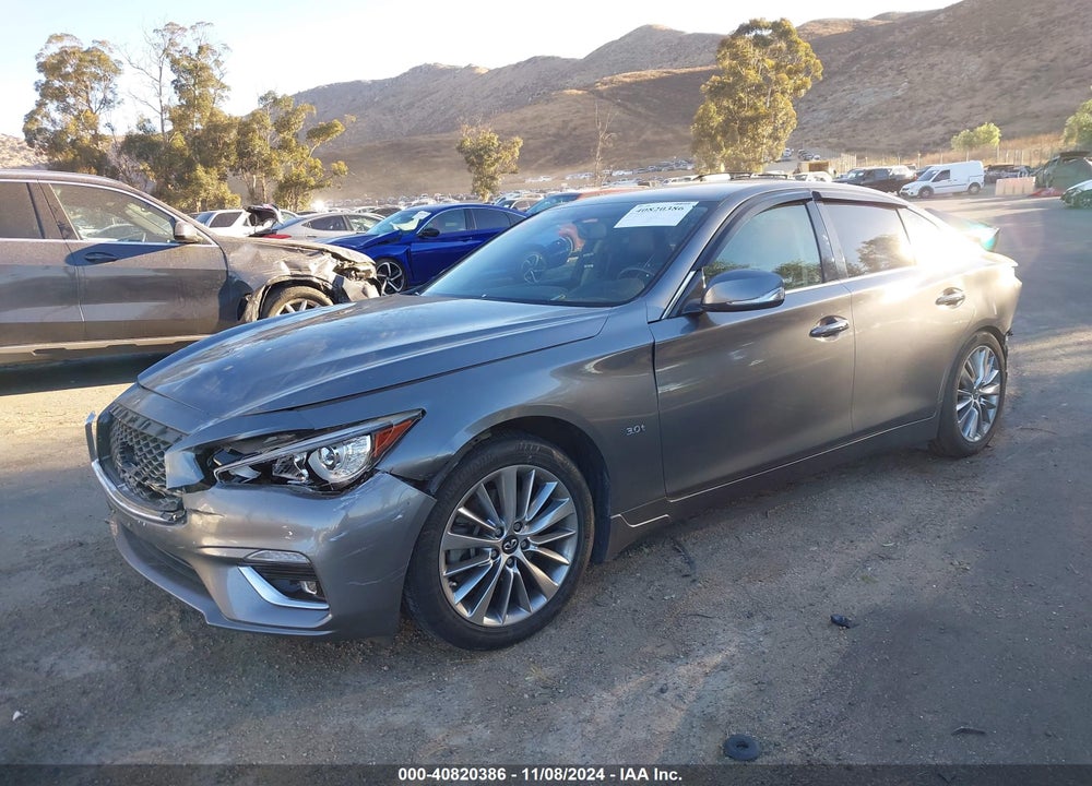 2018 INFINITI Q50 3.0T LUXE VIN: JN1EV7AP4JM366942