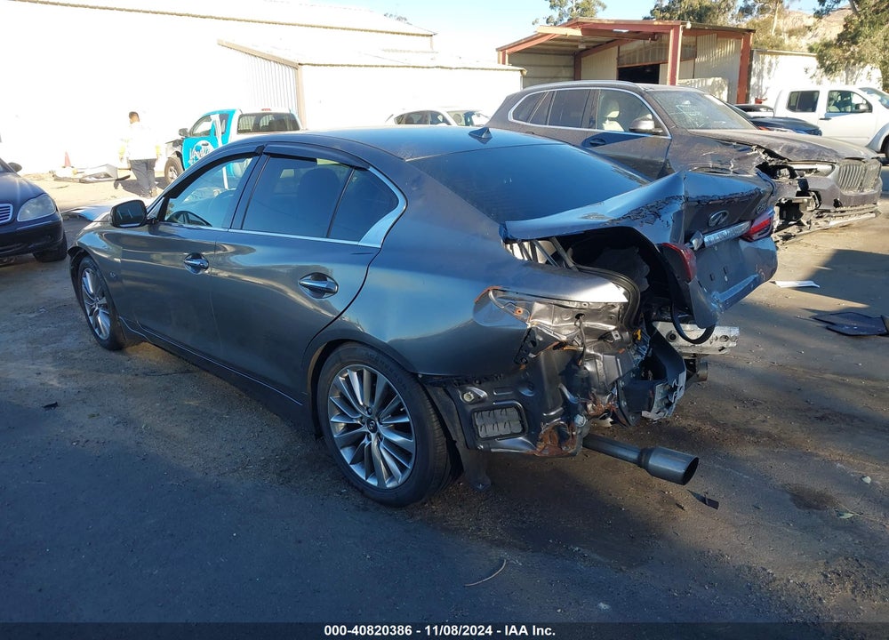 2018 INFINITI Q50 3.0T LUXE VIN: JN1EV7AP4JM366942