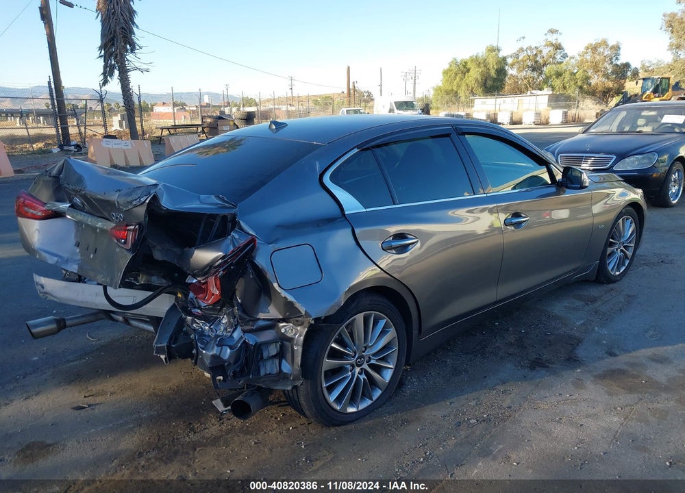 2018 INFINITI Q50 3.0T LUXE VIN: JN1EV7AP4JM366942
