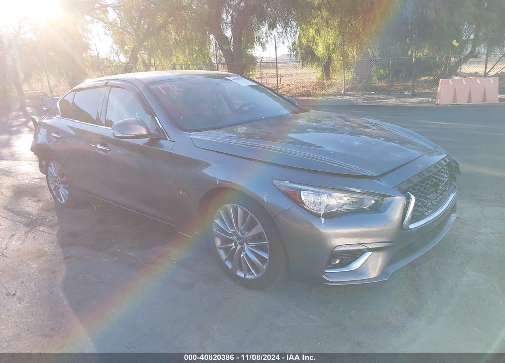 2018 INFINITI Q50 3.0T LUXE VIN: JN1EV7AP4JM366942